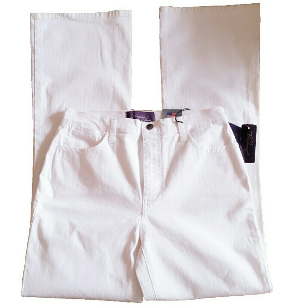 NYDJ White Boot Cut Jeans
